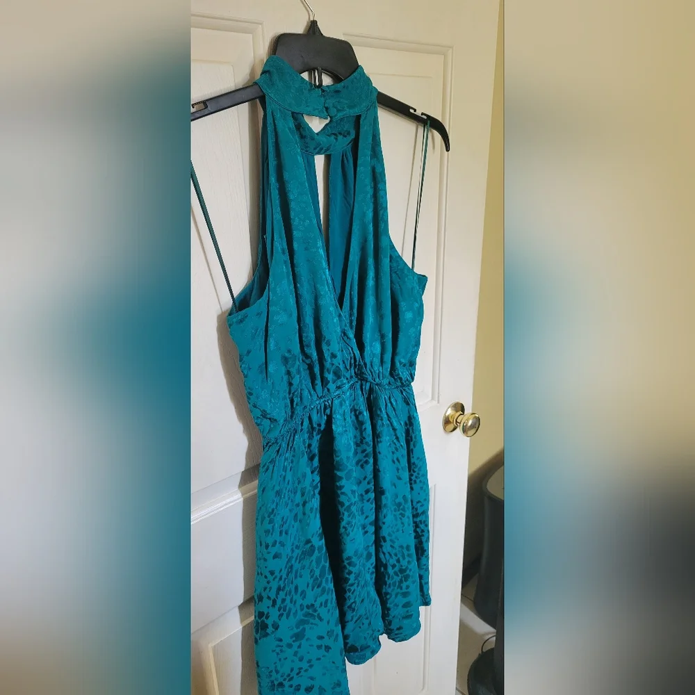 Anthropologie Halter Neck Mini Dress Size M NWOT * - Picture 9 of 15